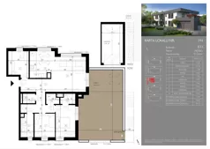 4 pokoje, mieszkanie 97,26 m², piętro 1, oferta nr B33/M4, Leśna Polana, Łódź, Widzew, Widzew-Wschód, ul. Moryca Welta
