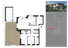 4 pokoje, mieszkanie 97,26 m², piętro 1, oferta nr B34/M3, Leśna Polana, Łódź, Widzew, Widzew-Wschód, ul. Moryca Welta