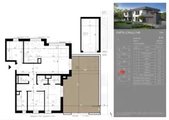 4 pokoje, mieszkanie 97,26 m², piętro 1, oferta nr B34/M4, Leśna Polana, Łódź, Widzew, Widzew-Wschód, ul. Moryca Welta
