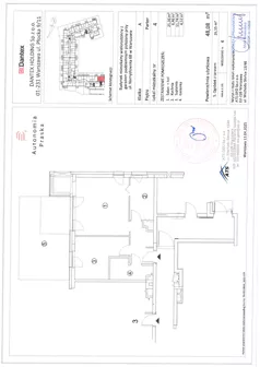 2 pokoje, mieszkanie 48,08 m², parter, oferta nr 1/M04, Autonomia Praska, Warszawa, Praga Północ, ul. Namysłowska