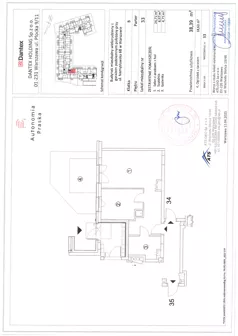 2 pokoje, mieszkanie 38,39 m², parter, oferta nr 1/M33, Autonomia Praska, Warszawa, Praga Północ, ul. Namysłowska