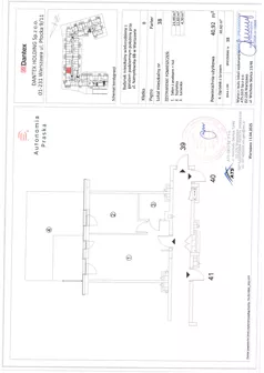 2 pokoje, mieszkanie 40,92 m², parter, oferta nr 1/M38, Autonomia Praska, Warszawa, Praga Północ, ul. Namysłowska