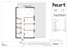 4 pokoje, mieszkanie 109,09 m², parter, oferta nr Etap 1/LM-7.00, Nurt, Warszawa, Wilanów, ul. Zdrowa