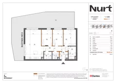 4 pokoje, mieszkanie 108,28 m², parter, oferta nr Etap 1/LM-8.00, Nurt, Warszawa, Wilanów, ul. Zdrowa