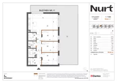4 pokoje, mieszkanie 109,09 m², parter, oferta nr Etap 1/LM-11.00, Nurt, Warszawa, Wilanów, ul. Zdrowa