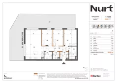 4 pokoje, mieszkanie 108,28 m², parter, oferta nr Etap 1/LM-13.00, Nurt, Warszawa, Wilanów, ul. Zdrowa