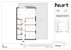 4 pokoje, mieszkanie 109,09 m², parter, oferta nr Etap 1/LM-15.00, Nurt, Warszawa, Wilanów, ul. Zdrowa