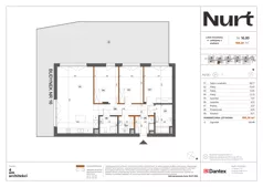 4 pokoje, mieszkanie 108,28 m², parter, oferta nr Etap 1/LM-16.00, Nurt, Warszawa, Wilanów, ul. Zdrowa