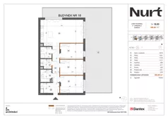 4 pokoje, mieszkanie 109,09 m², parter, oferta nr Etap 1/LM-18.00, Nurt, Warszawa, Wilanów, ul. Zdrowa