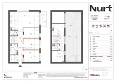 6 pokoi, mieszkanie 138,80 m², piętro 1, oferta nr Etap 1/LM-3.01, Nurt, Warszawa, Wilanów, ul. Zdrowa