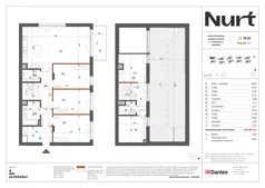 6 pokoi, mieszkanie 138,80 m², piętro 1, oferta nr Etap 1/LM-19.01, Nurt, Warszawa, Wilanów, ul. Zdrowa
