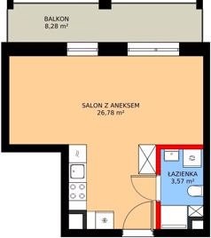1 pokój, mieszkanie 30,35 m², piętro 4, oferta nr 1/M099, Stalowa Form 43.45, Warszawa, Praga Północ, Nowa Praga, ul. Stalowa