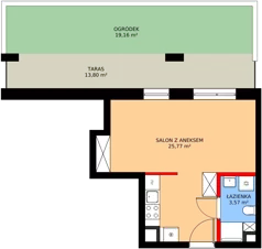 1 pokój, mieszkanie 29,34 m², parter, oferta nr 1/M083, Stalowa Form 43.45, Warszawa, Praga Północ, Nowa Praga, ul. Stalowa