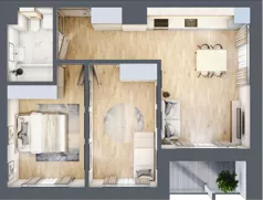 3 pokoje, apartament 53,20 m², piętro 1, oferta nr M.1.11, Rezydencje Lawendowa, Dzierżoniów, ul. Lawendowa