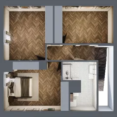 3 pokoje, mieszkanie 61,20 m², piętro 1, oferta nr 6A, Małe Wilczyce, Wilczyce, ul. Zgodna / Życzliwa