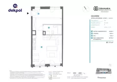 1 pokój, lokal inwestycyjny 81,11 m², piętro 6, oferta nr 5.6.232.M, Granaria, Gdańsk, Śródmieście, ul. Chmielna