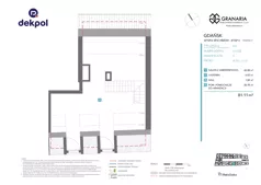 1 pokój, lokal inwestycyjny 81,11 m², piętro 6, oferta nr 5.6.232.M, Granaria, Gdańsk, Śródmieście, ul. Chmielna