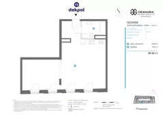 1 pokój, lokal inwestycyjny 66,94 m², piętro 3, oferta nr 5.3.217, Granaria, Gdańsk, Śródmieście, ul. Chmielna