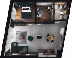 1 pokój, lokal inwestycyjny 65,49 m², piętro 5, oferta nr 1.5.066, Granaria, Gdańsk, Śródmieście, ul. Chmielna