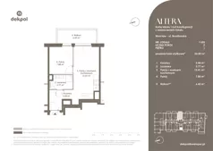 2 pokoje, mieszkanie 32,50 m², piętro 1, oferta nr 1.L05, Altera, Wrocław, ul. Braniborska 54 - 56