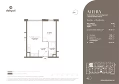 2 pokoje, mieszkanie 38,43 m², piętro 4, oferta nr 4.L06, Altera, Wrocław, ul. Braniborska 54 - 56