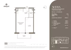 2 pokoje, mieszkanie 44,52 m², piętro 6, oferta nr 6.L02, Altera, Wrocław, ul. Braniborska 54 - 56