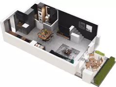 2 pokoje, lokal inwestycyjny 68,33 m², parter, oferta nr 5.03, Pino Resort, Gdańsk, Wyspa Sobieszewska, Sobieszewo, ul. Turystyczna 90