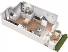 2 pokoje, lokal inwestycyjny 68,33 m², parter, oferta nr 5.03, Pino Resort, Gdańsk, Wyspa Sobieszewska, Sobieszewo, ul. Turystyczna 90