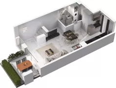 2 pokoje, lokal inwestycyjny 68,84 m², parter, oferta nr 5.04, Pino Resort, Gdańsk, Wyspa Sobieszewska, Sobieszewo, ul. Turystyczna 90
