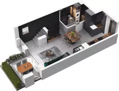 2 pokoje, lokal inwestycyjny 68,84 m², parter, oferta nr 5.04, Pino Resort, Gdańsk, Wyspa Sobieszewska, Sobieszewo, ul. Turystyczna 90