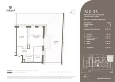 3 pokoje, mieszkanie 54,12 m², piętro 2, oferta nr 2.L11, Altera, Wrocław, ul. Braniborska 54 - 56