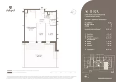 3 pokoje, mieszkanie 60,25 m², piętro 1, oferta nr 1.L10, Altera, Wrocław, ul. Braniborska 54 - 56