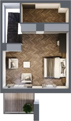 2 pokoje, lokal inwestycyjny 34,36 m², parter, oferta nr 6.12, Pino Resort, Gdańsk, Wyspa Sobieszewska, Sobieszewo, ul. Turystyczna 90