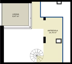 1 pokój, mieszkanie 60,77 m², piętro 2, oferta nr B3.KLA 2.6, Osiedle Literatura, Poznań, Strzeszyn, Strzeszyn, ul. Literacka