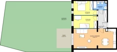 3 pokoje, mieszkanie 69,18 m², parter, oferta nr B3.KLA 0.3, Osiedle Literatura, Poznań, Strzeszyn, Strzeszyn, ul. Literacka