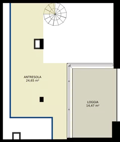1 pokój, mieszkanie 86,91 m², piętro 2, oferta nr B3.KLA 2.1, Osiedle Literatura, Poznań, Strzeszyn, Strzeszyn, ul. Literacka