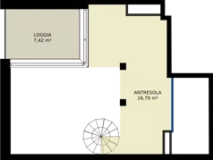 1 pokój, mieszkanie 66,42 m², piętro 2, oferta nr B4.KLA 2.8, Osiedle Literatura, Poznań, Strzeszyn, Strzeszyn, ul. Literacka
