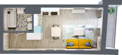 1 pokój, mieszkanie 29,48 m², piętro 3, oferta nr B.A022, Miasto Polskich Mistrzów Olimpijskich - Paryż, Mysiadło, ul. Olimpijska