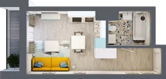 1 pokój, mieszkanie 25,87 m², piętro 4, oferta nr B.G242, Miasto Polskich Mistrzów Olimpijskich - Paryż, Mysiadło, ul. Olimpijska