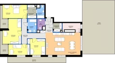 5 pokoi, apartament inwestycyjny 154,47 m², piętro 6, oferta nr 107, Miasto Polskich Mistrzów Olimpijskich II - Paryż, Mysiadło, ul. Olimpijska