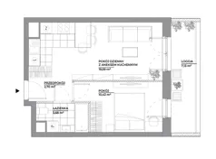 2 pokoje, mieszkanie 36,40 m², piętro 4, oferta nr B1/61, Architektów, Wrocław, Al. Architektów 22-30