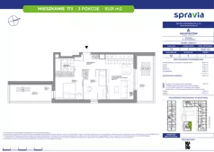 2 pokoje, mieszkanie 51,01 m², piętro 1, oferta nr B2/173, Architektów, Wrocław, Al. Architektów 22-30