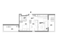 2 pokoje, mieszkanie 52,23 m², piętro 2, oferta nr B2/176, Architektów, Wrocław, Al. Architektów 22-30
