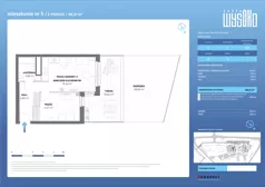 2 pokoje, mieszkanie 38,21 m², piętro 1, oferta nr A1/5, Zaspa Wysoko, Gdańsk, Zaspa, Zaspa-Młyniec, aleja Jana Pawła II