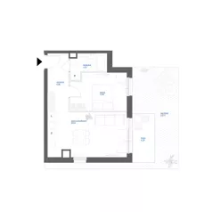 2 pokoje, mieszkanie 43,06 m², parter, oferta nr 28/5, Leśny Marcelin, Poznań, Grunwald, Junikowo, ul. Jeleniogórska