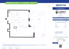 2 pokoje, mieszkanie 49,42 m², parter, oferta nr 28/70, Leśny Marcelin, Poznań, Grunwald, Junikowo, ul. Jeleniogórska