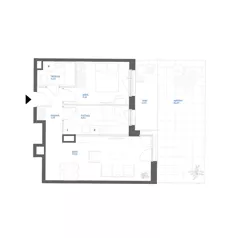 2 pokoje, mieszkanie 49,42 m², parter, oferta nr 28/70, Leśny Marcelin, Poznań, Grunwald, Junikowo, ul. Jeleniogórska