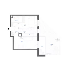 2 pokoje, mieszkanie 44,79 m², parter, oferta nr 28/4, Leśny Marcelin, Poznań, Grunwald, Junikowo, ul. Jeleniogórska