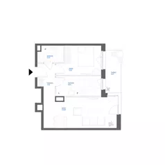 2 pokoje, mieszkanie 49,42 m², piętro 1, oferta nr 28/77, Leśny Marcelin, Poznań, Grunwald, Junikowo, ul. Jeleniogórska