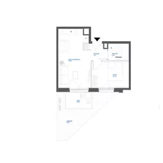 2 pokoje, mieszkanie 36,46 m², parter, oferta nr 28/74, Leśny Marcelin, Poznań, Grunwald, Junikowo, ul. Jeleniogórska